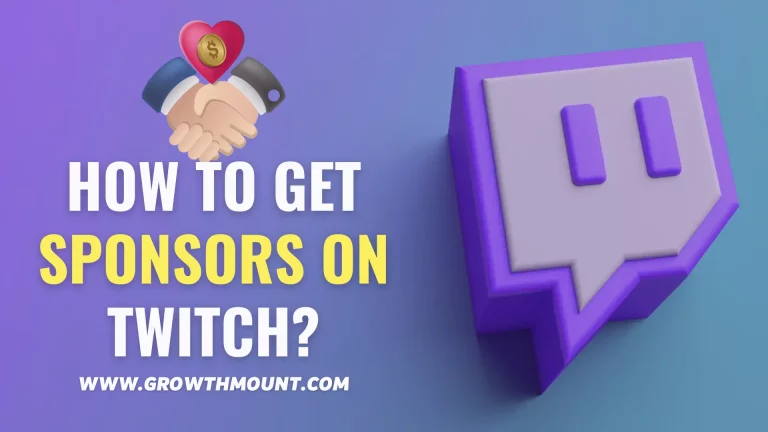 How to Get Sponsors on Twitch