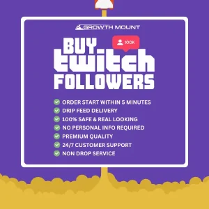 Twitch Followers Plans