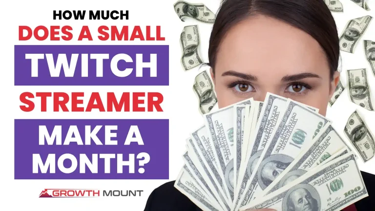 How Much Does a Small Twitch Streamer Make a Month