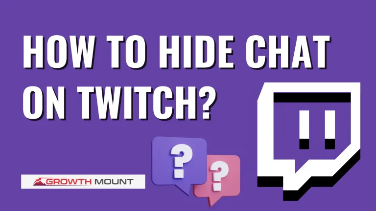 How to Hide Chat on Twitch