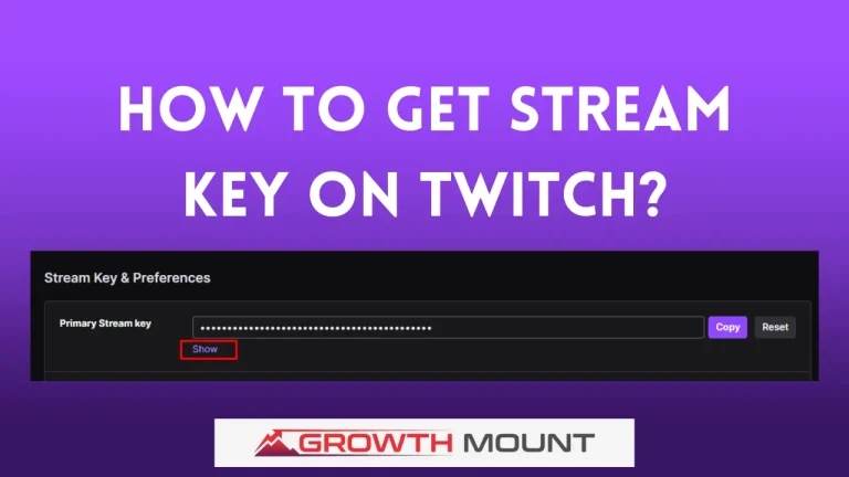 Twitch Stream Key