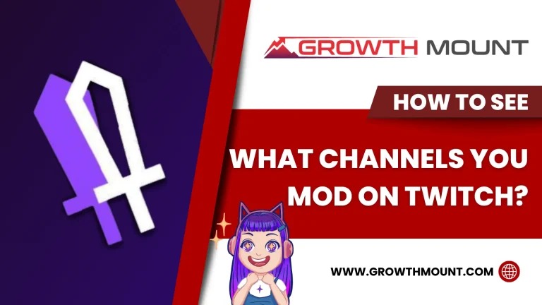 How to See What Channels You Mod on Twitch
