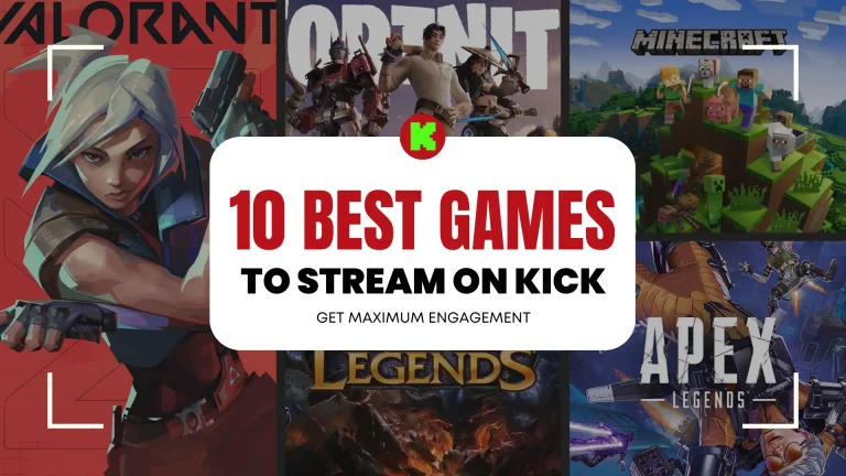 Best Games to Stream on Kick