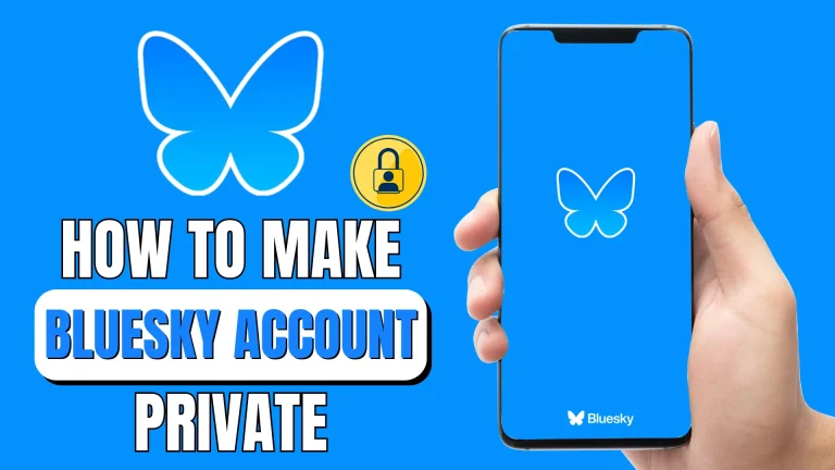 How To Make BlueSky Account Private