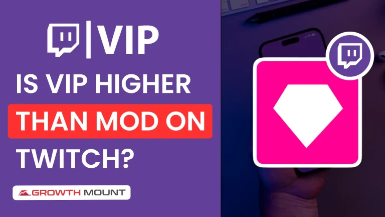 Is VIP Higher Than Mod On Twitch